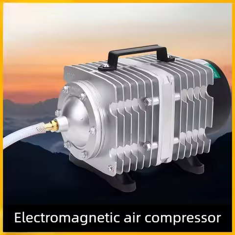 ACO-009D Electromagnetic Compressor 25W-500W Oxygen Pump Laser Engraving Cutting Air Blowing Cooling