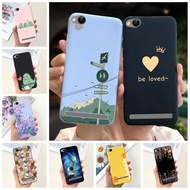 Xiaomi Redmi 5A Casing MCI3B Shockproof Candy Silicone Bumper Cover Xiaomi Redmi 5A Case Cute Fashion Flowers Cat Astronaut Painted