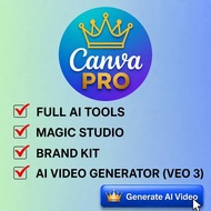 Canva PRO | Ultra AI Video Generator ┃ Upgrade Own Account ┃ Unlimited Design Templates