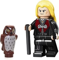 LEGO Harry Potter Minifigure - Lucius Malfoy (with Pigwidgeon Owl, Cane and Wand) 75978