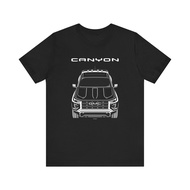 Popular men's T-shirts  GMC Canyon AT4 2023-2024 Printed T-shirt