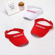 Latest Indonesian Embroidered 17 August Sports Hats for Men and Women Outdoor Golf Hats 2025