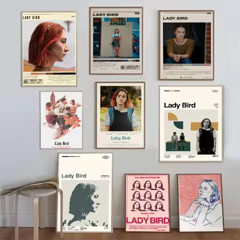 Classic Teenager Movie Lady Bird Poster Good Quality Prints and Posters HD Quality Poster Wall Art P
