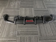 On sale For Audi A4 B9 S4 A4 Sline Sedan 4 Door 2017 2018 2019 Rear Bumper Diffuser Lip Splitter Spo