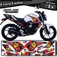 Decal Sticker Striping Variation Byson Carburetor 2010-2015 Old Byson SAMURAI/ (Byson 2010-Byson 201