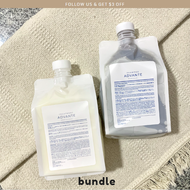 FREE PUMP PROMO Advante Bundle Hair Shampoo 200ml / 900ml & Hair Treatment 90g / 900g