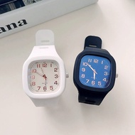 [Ready Stock] Ladies watch new square fashion high-value digital pointer ladies watch