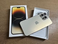 Apple iPhone 14 Pro Max 128g 粉金色🔋84% 原盒 功能全部正常 外觀正常使用痕跡