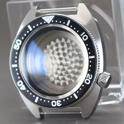 41mm Luxury Diving Watch Case Sapphire Crystal For Tuna Turtle Seiko NH35 NH36 NH38 NH34 Movement 28