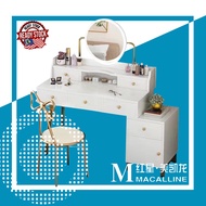 *MY Ready Stock*Macalline Dressing Table with Mirror Dressing Make Up Table Storage Cabinet Desk