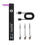 510 Thread Mini Soldering Iron Kit 3 Gear Adjustable Voltage 650mAh Battery Pen Smart Power Pen Weld