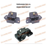 (PREMIUM QUALITY) ENGINE MOUNTING SET TOYOTA RUSH F700 1.5