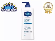 [Lotใหม่ล่าสุด] Vaseline Extremely Dry Skin Rescue 400 ml โลชั่นสำหรับผิวแห้งมาก ผิวแพ้ง่าย Body Lotion