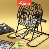 Bingo Bingo Game Set Lottery Machine Manual Lottery Machine Bingo Set Permainan Bingo Mesin Loteri M