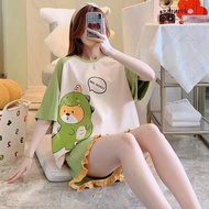 Pajamas for Women in Summer Short Sleeved Pajamas for Women in Home Wear Pajamas for Women in Summer