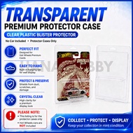 Hot Wheels Premium Protector Case Clear Plastic Blister Protector Display Case