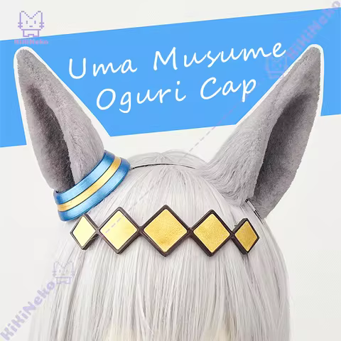 Game Uma Musume Pretty Derby Oguri Cap Cosplay Headwear Oguri Cap Ears For Comicon Party Adults