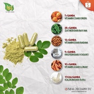 [100% ORIGINAL] NUTREE HERBS MORINGA KAPSUL/MORINGA OLEIFERA LEAVES