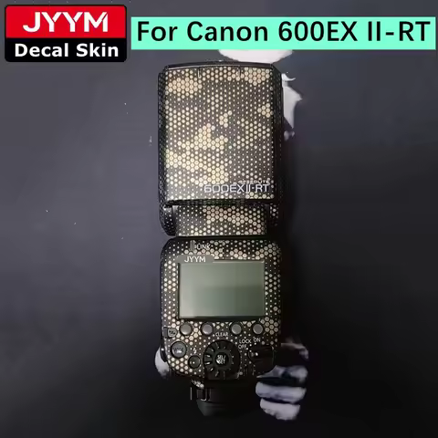 Camera Flash Sticker For Canon 600EXII SPEEDLITE Decal Skin Vinyl Wrap Film Protector Coat 600EX II-