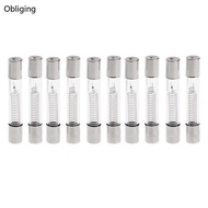 BLING 10 PCS 5KV 0 8A 800MA  Voltage Fuse Glass Tube Microwave Oven Fuse Replacement Universal Cartr