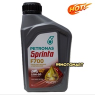 Petronas 4T F700 Original SPRINTA 15W-50 Semi Synthetic 4T UltraFlex F300 T300 Limited Edition 1L