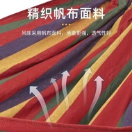 Canvas Hammock Outdoor Hammock Double Canvas Hammock Travel Hammock Swing Hammock Easy to Carry