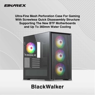 Einarex Black Walker N605 Case Gaming PC Computer
