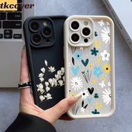Beautiful Flowers Phone Case For Redmi 14C 13 13C 12C 12 10C 10 Prime A1 A2 Plus Soft Ladder Cover