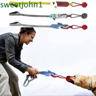 SWEETJOHN Outdoor Dog Pull Tug of War Toys, With Ball Cotton Rope/Cloth Dogs Chew Rope Toys, Sounding Cartoon Bite Resistant Bite Resistant Dog Toy Rope