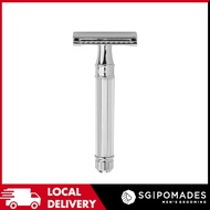 Edwin Jagger - DE Series - DE89 Chrome Octagonal Double Edge Safety Razor-SGPOMADES