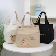 Tote Large Capacity Canvas Bag Portable Canvas Bag Pattern Tote Environmental Protection