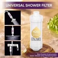H201 Anti- Chalk & Chlorine Shower Filter - Skin & Hair Protection Shower Water Filter