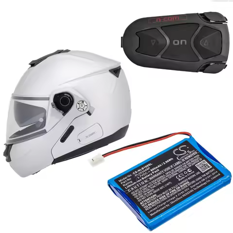 2025 3.7V 800mAh Wireless Headset battery PL053448P for Nolan N-COM B1,N71,N85,N86,N103,N43E Air,N43