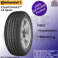 CONTINENTAL CROSS CONTACT LX SPORT TYRE (225/65R17) (225 65 17) (225/65/17)