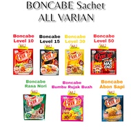 Boncabe sachet /Bon Chili Sauce level 50 level 15 lv 30