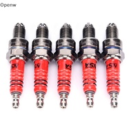 【Openw】 Hot Design Spark Plug A7TC A7TJC 3 Electrode GY6 50cc-125cc Moped Scooter ATV Quads  GOOD