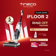 Tineco iFloor 2 Cordless Wet Dry Floor Washer Vacuum Cleaner | Self Cleaning | One Step Mop Wash | A