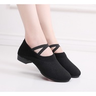 New Style Dance Shoes Teacher Shoes Adult Women Flat Heel Soft Sole Practice Shoes Social Dance Square Dance Shoes Sailor Dance Shoes