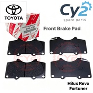Front Disc Brake Pad - Toyota Hilux Revo GUN125 GUN126 Fortuner 2.4 16-18 (04465-0K360/04465-35290)