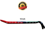 Linggis Crowbar ABUS pencabut paku besi polos Ukuran 14 inch & 18 inch