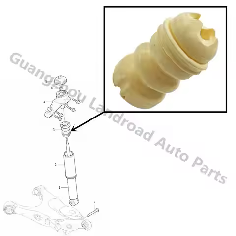 31451162 Rear Shock Rubber Buffer Fits VOLVO 19-24 S60 16-22 S90 17-24 XC60 19-24 V60 16-24 V90 16-2
