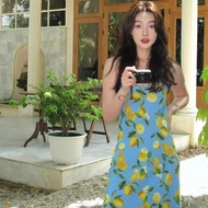 beach rose skims floral dress Suspender beach dress