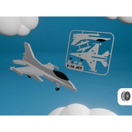 [Meow.sensei] Simple F-16Fighter Jet Card Set | AMS Compatible