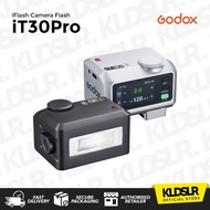 Godox iT30Pro iFlash TTL Mini Camera Flash for Canon/ FUJIFILM / Sony  (Black/ Silver)