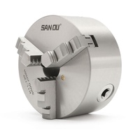 ﹍△K11-130 3010NEW30115'' SANOU Lathe Chuck 5 inch 3 Jaw Self Centering & Reversible Tool