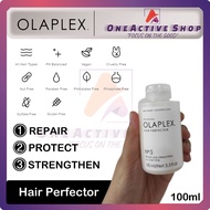 【优惠！𝐋𝐢𝐦𝐢𝐭𝐞𝐝 𝐎𝐟𝐟𝐞𝐫 𝟏𝟎𝟎% 正品】No 3 OLAPLEX Hair Perfector 100ml ( OLAPEX )