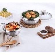 KITCHENFLOWER 3PLY Stainless IH Induction Cauldron 2p