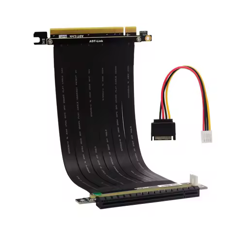 ADT-Link R33SF-PW ETH Mining Cable RTX3060 PCI-E X16 Male to Female Riser Extension for X99 Server D