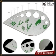 [January New] Stainless Steel Herb Stripper Tool - 9 Sizes for Easy Leaf Removal❀