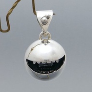 open smile L_P [Cubic Zirconia 黑] (s_m-P.36B) [Sold by chain]